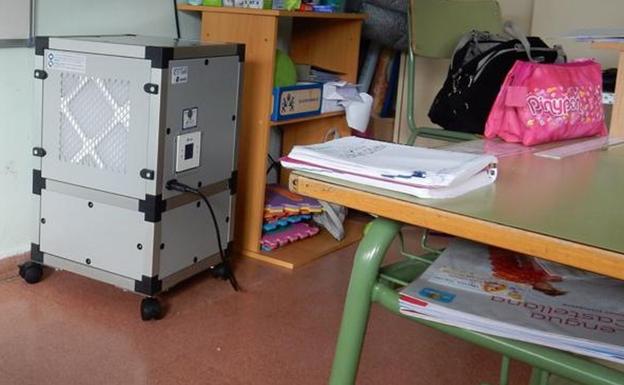 Cuadros apuesta por la seguridad escolar y contará con purificadores anti-covid en todas las aulas