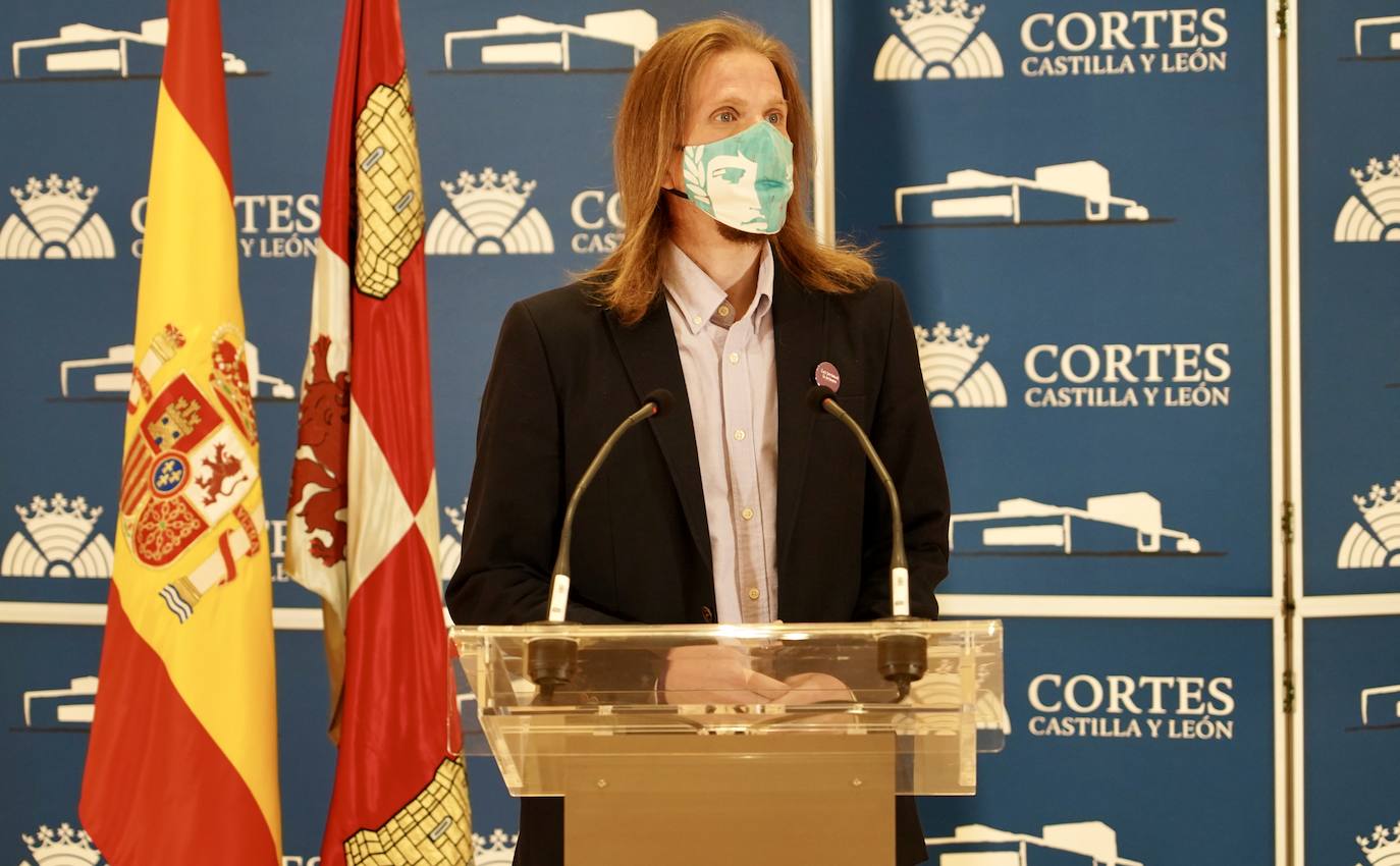 Rueda de prensa de Pablo Fernández