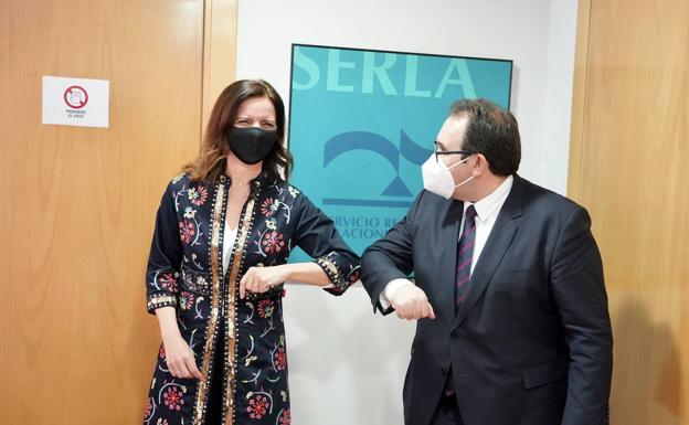 Carlota Amigo expresa la «voluntad» de la Junta de seguir apoyando al Serla aunque recuerda que está pendiente de las conclusiones de la Comisión Paritaria PP-Cs