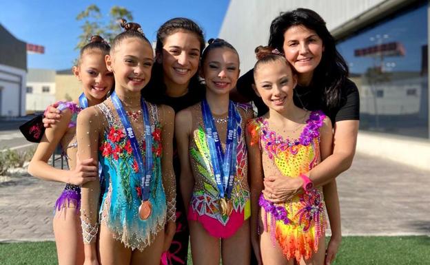 El Ritmo empieza con tres medallas en los Campeonatos de España