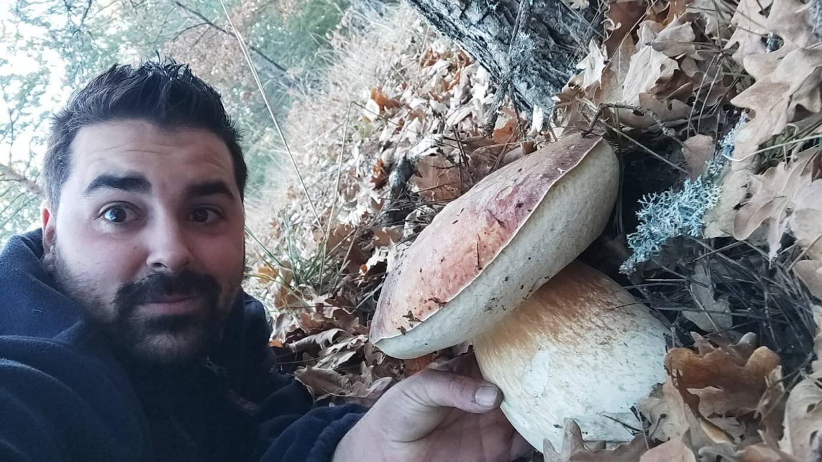 Un leonés encuentra en la Vecilla un boletus de 2,810 kilos