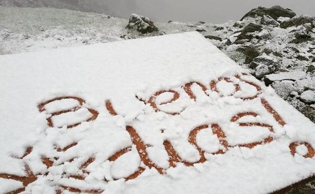 Aviso amarillo por nevadas de hasta 15 centímetros de espesor este viernes en zonas de montaña de León, Palencia y Sanabria