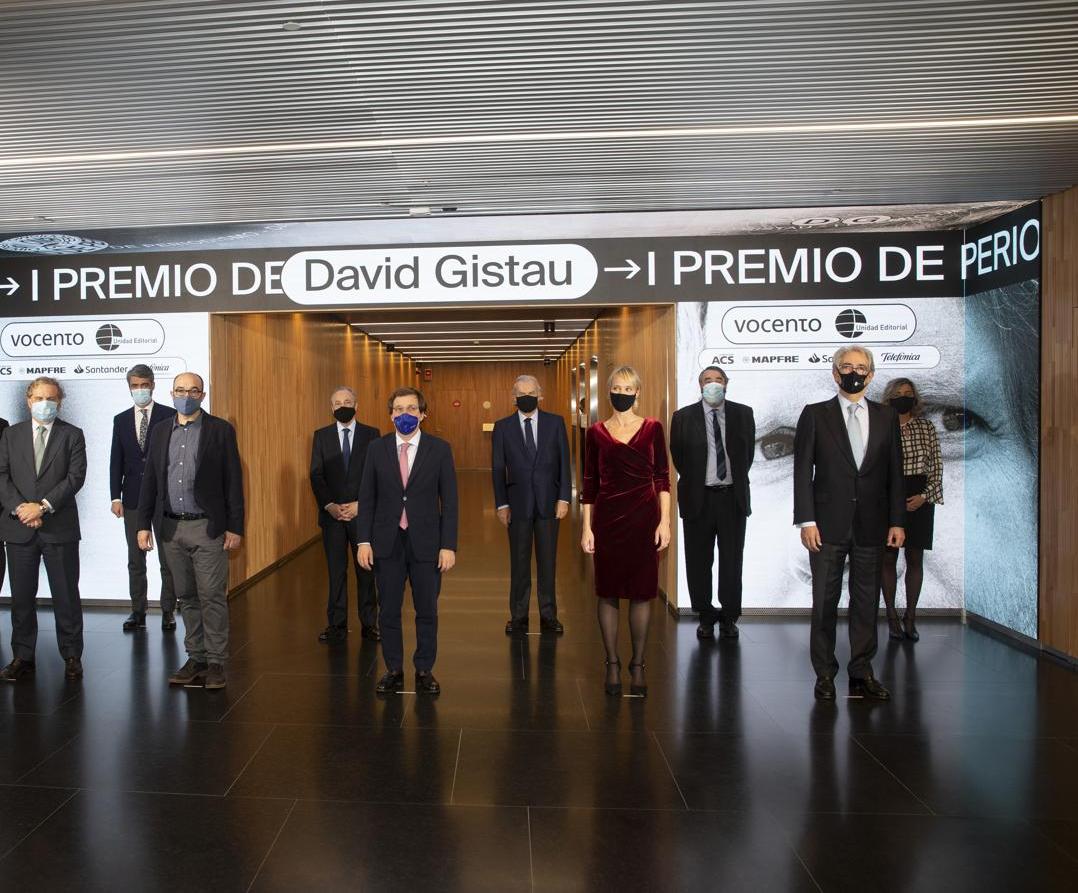 La ceremonia de entrega del premio de Periodismo David Gistau, en imágenes