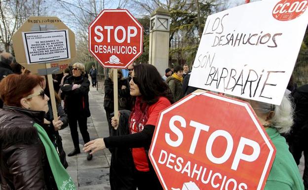 Los desahucios caen casi un 30% en el tercer trimestre