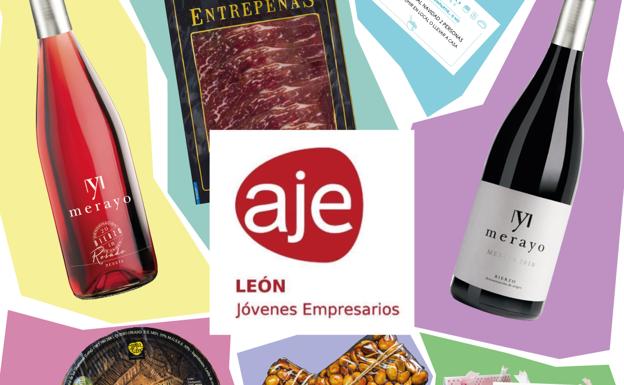 AJE León lanza cestas de navidad para ayudar a los emprendedores de la provincia