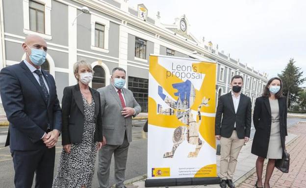 Líderes leoneses del PSOE promocionan la candidatura como Centro Europeo de Ciberseguridad