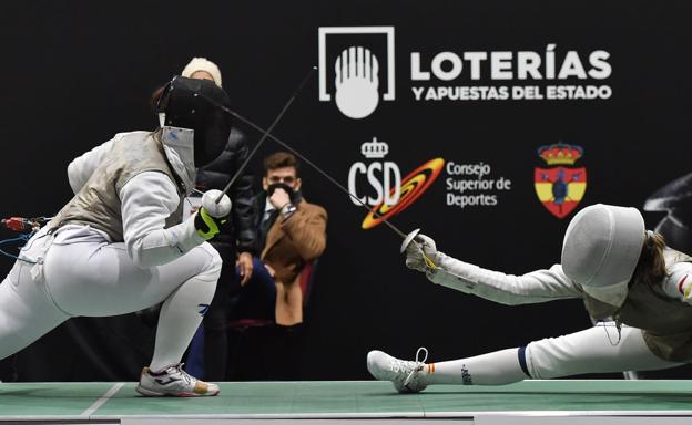 La berciana Ariadna Castro, campeona de España júnior en florete