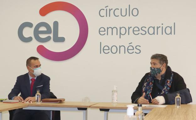 Primera toma de contacto del CEL con el nuevo gerente provincial del Ecyl