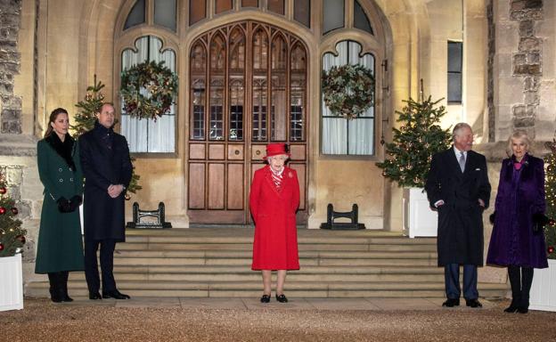 La familia real británica felicita a los héroes de la covid