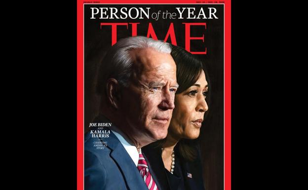Biden y Kamala Harris, los personajes del año de la revista 'Time'