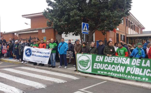 Podemos denuncia que el proyecto del instituto de Villaquilambre no contiene Bachillerato ni FP