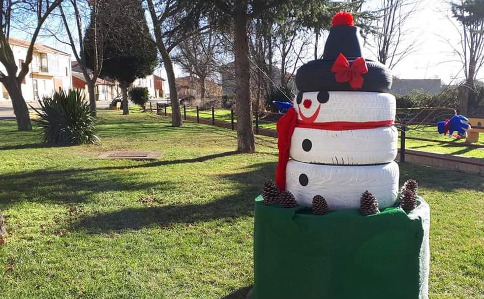 En Valderrey la Navidad es sostenible