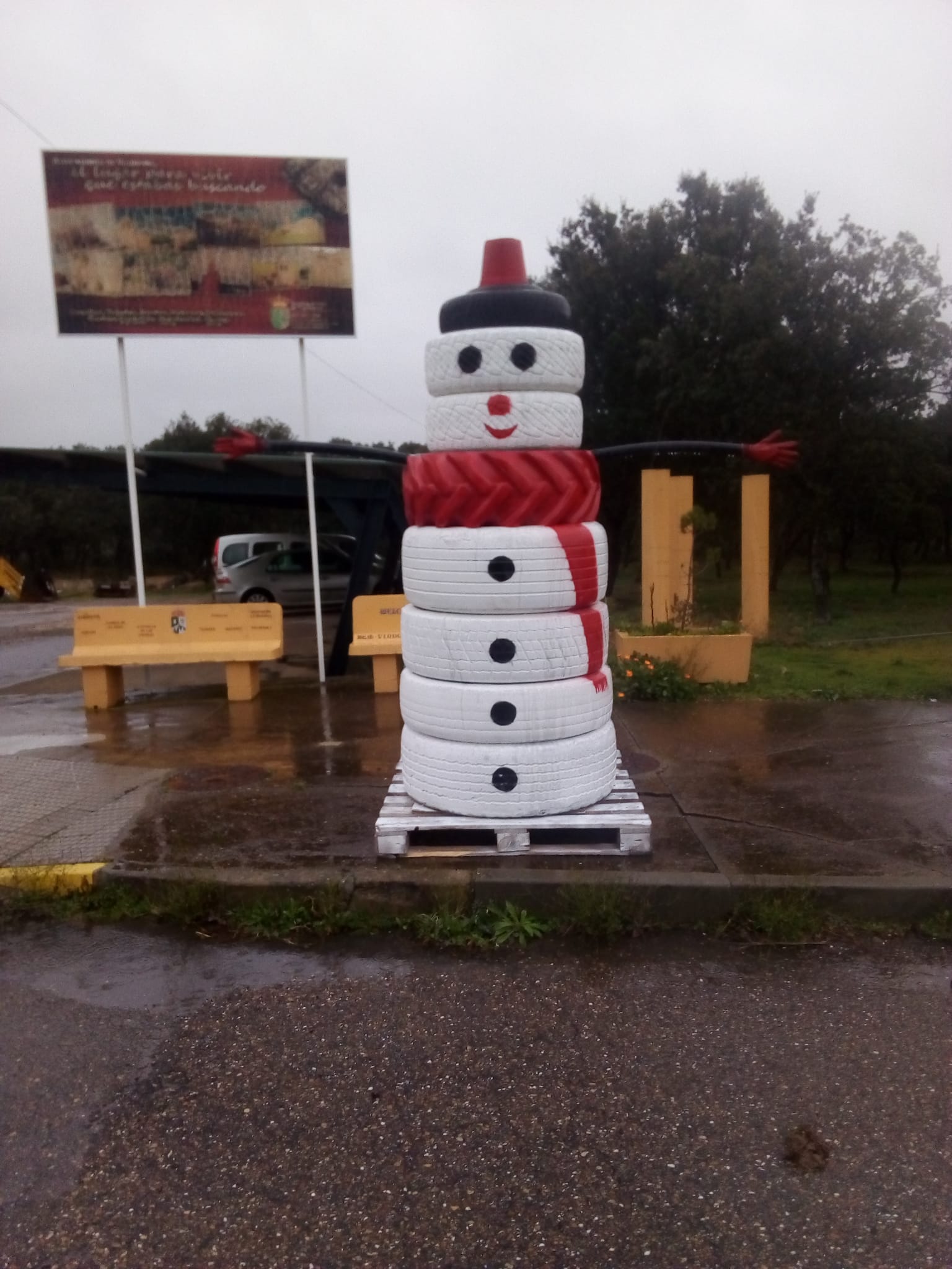 En Valderrey la Navidad es sostenible