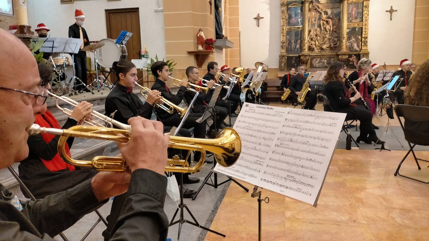 Magistral concierto de Navidad ofrecido por la Banda de Música