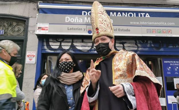 El 'obispo de León' se desplaza a Madrid para bendecir el Gordo de Navidad