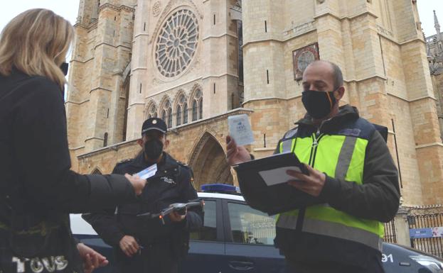 La Policía Nacional de León despliega a sus agentes especializados en seguridad y protección aérea