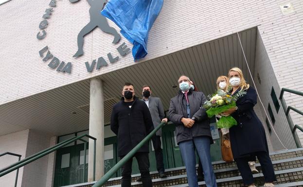 El nombre de la haltera Lydia Valentín 'bautiza' el Complejo Deportivo de Ponferrada