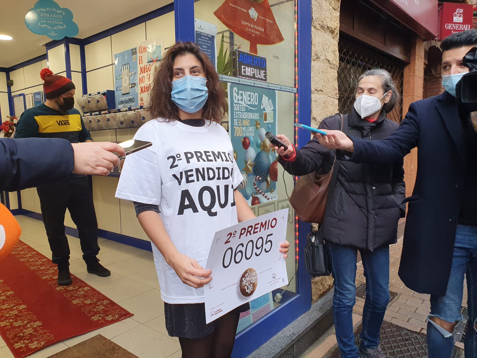 Segundo premio de Navidad en León