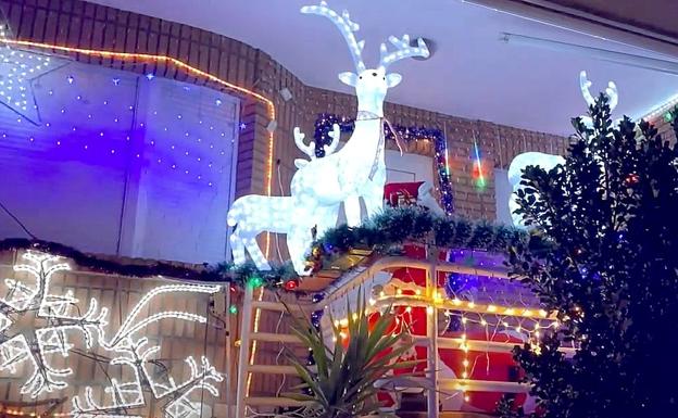 La casa más 'luminosa' de esta Navidad en León y su alfoz