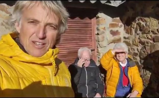 La comida de Navidad de Jesús Calleja: un picnic en un pueblo remoto de León