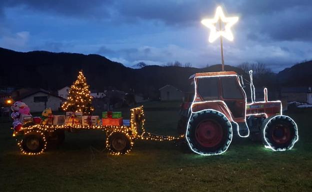 Burón se engalana por Navidad