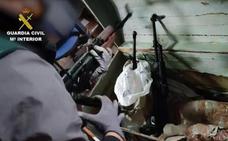 Cae una banda en Málaga que vendía armas a narcos