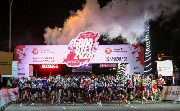 Raúl Celada logra el octavo puesto y Marta García el séptimo en la San Silvestre más especial