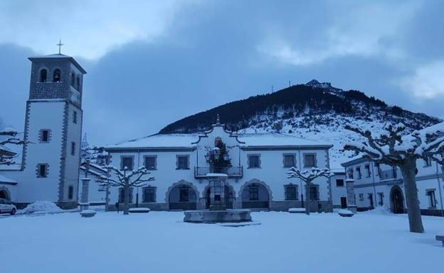 Aviso amarillo por nevadas de hasta 15 centímetros en zonas del norte de la provincia de León