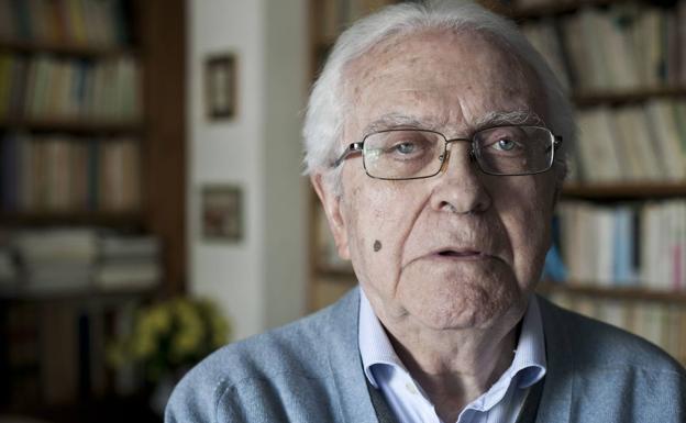 Gregorio Salvador, la despedida de Astorga de un maestro