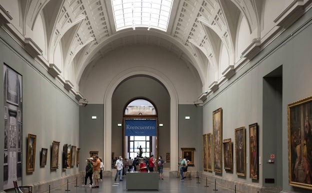 Los museos del Prado y Reina Sofía reciben un 70% menos visitantes