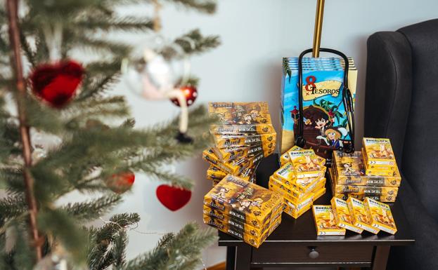 Juguetes educativos para los niños del Hospital de León