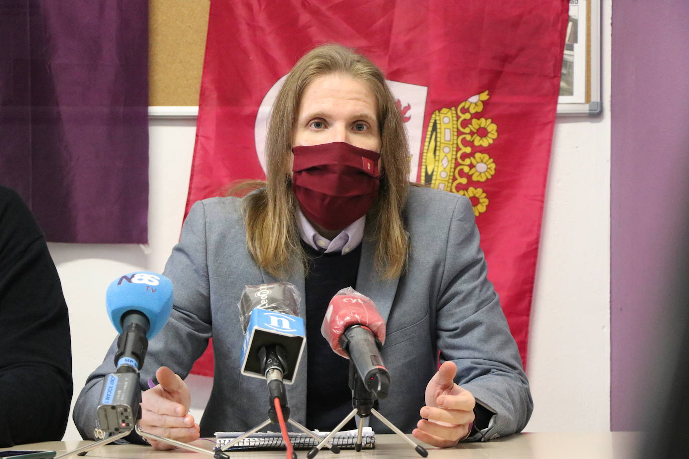 Comparecencia de Pablo Fernández en Villaquilambre