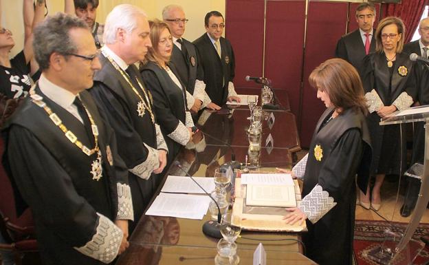 Ana del Ser opta a la reelección de la presidencia de la Audiencia Provincial de León y expone su currículo este miércoles ante el CGPJ