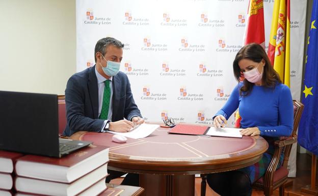 Junta y empresas de inserción firman un acuerdo con entidades financieras para facilitar el pago a los trabajadores