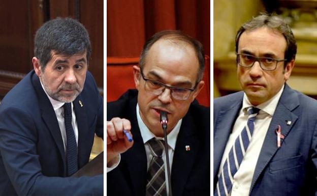 Tres de los presos del 'procés' reclaman al Supremo el indulto