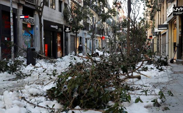 El Gobierno declara zona catastrófica las ocho autonomías más castigadas por Filomena