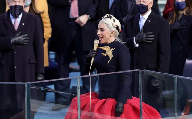 Jennifer Lopez y Lady Gaga deslumbran en la investidura de Biden