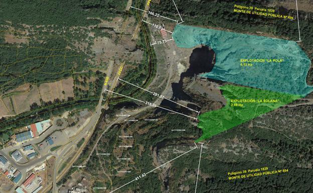 Los ecologistas denuncian que la Junta tramita nuevas canteras de un «impacto crítico» en La Pola de Gordón
