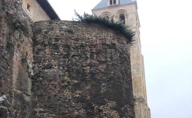 El PP aplaude la limpieza de la muralla de León