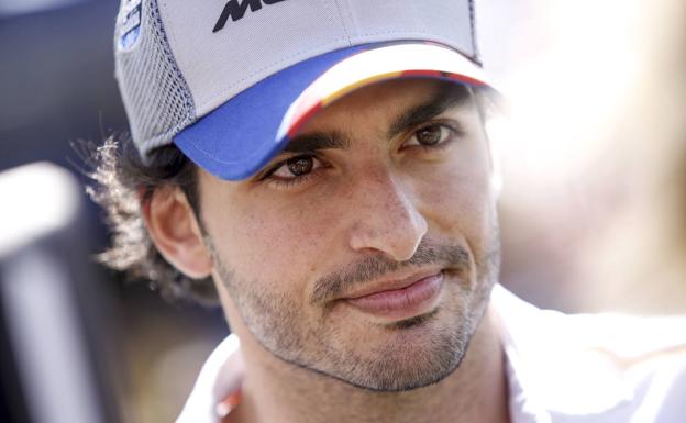 Carlos Sainz ya sabe lo que es probar un Ferrari ganador