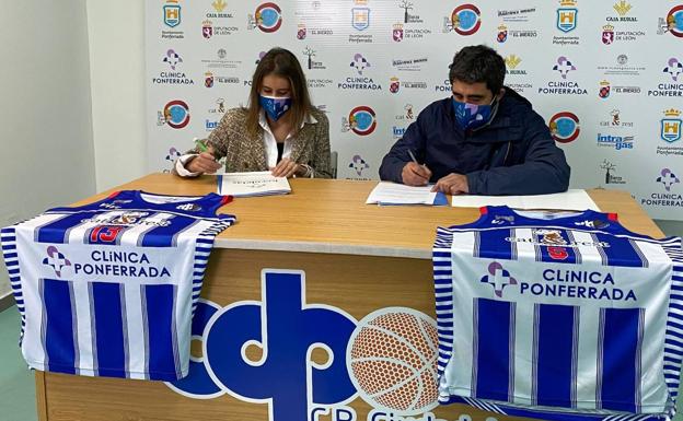 Clínica Ponferrada, nuevo patrocinador del Club de Baloncesto Ciudad de Ponferrada