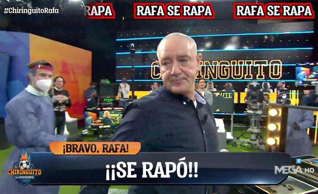 Rafa Guerrero: el corte de pelo más visto en la televisión