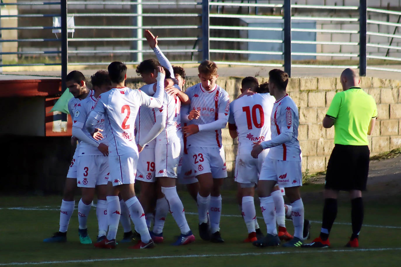 Partido entre el Júpiter y el Palencia Cristo