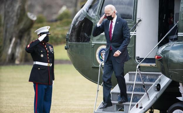 Los sioux piden cuentas a Biden