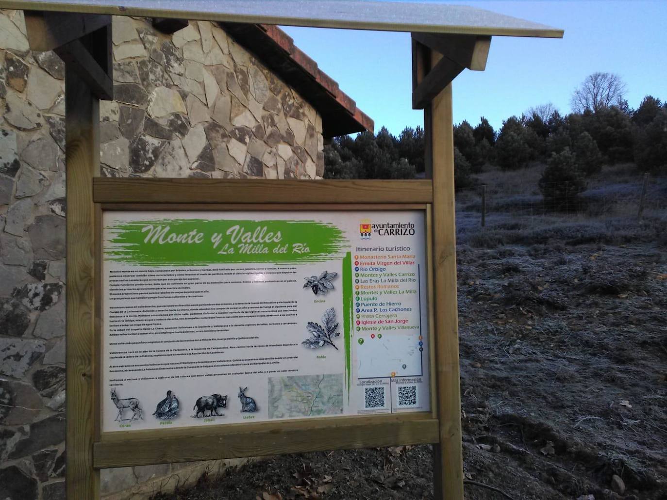 Itinerario turístico de Carrizo