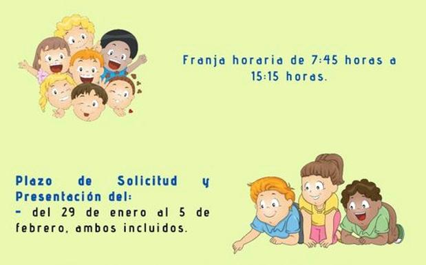 Las familias de San Andrés podrán participar en el programa 'Conciliamos' durante los días no lectivos de Carnaval