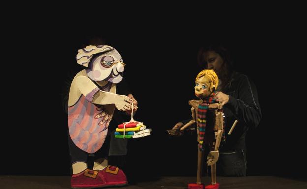 El teatro San Francisco acoge el espectáculo infantil de 'Pinocho'.