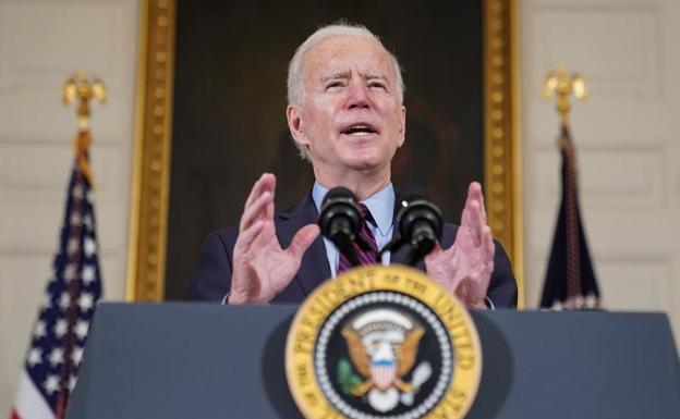 Biden se salta a los republicanos para aprobar el paquete de emergencia