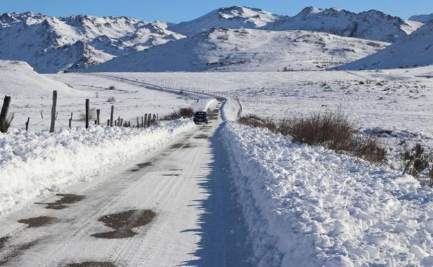 Activada la fase de alerta por nevadas en la montaña leonesa