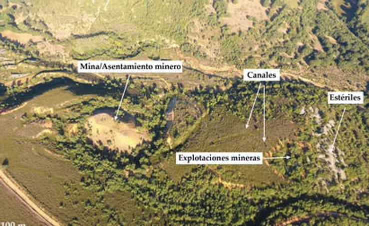 Las cámaras multiespectrales en drones revelan nuevos datos de la minería romana en León